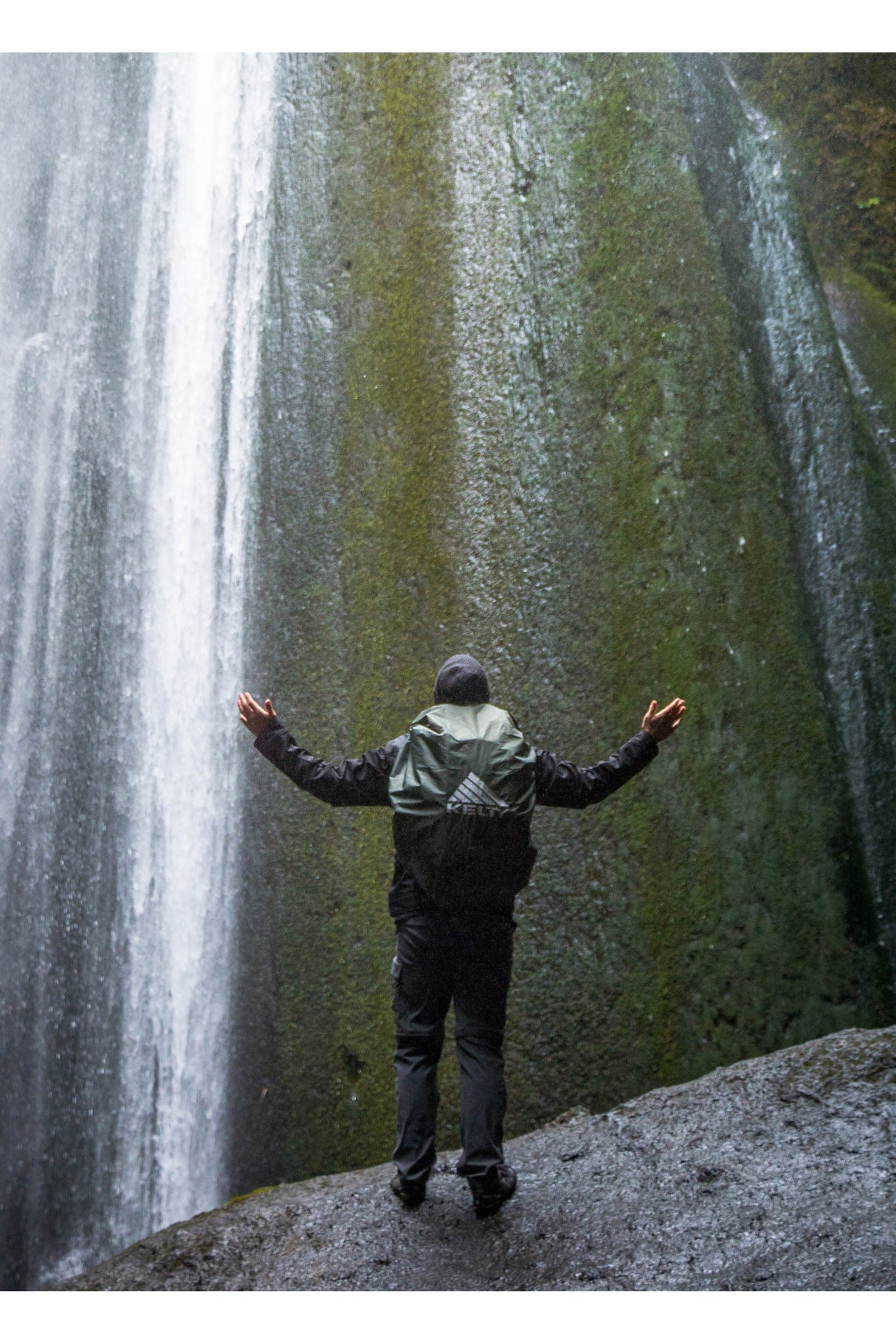 Kelty Large Raincover - Charcoal