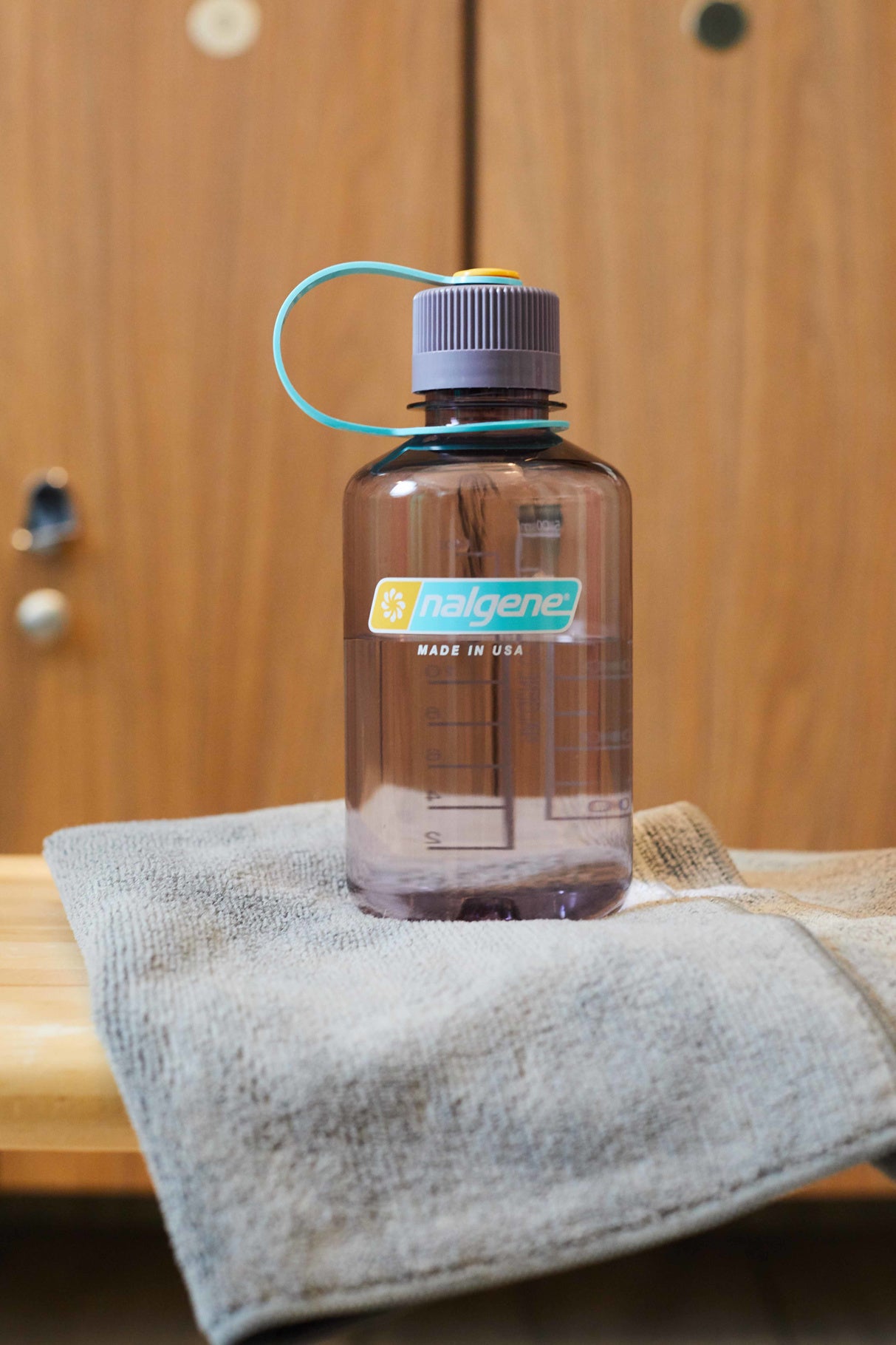 Nalgene 16oz / 0.5L Sustain Narrow Mouth Bottle - Aubergine