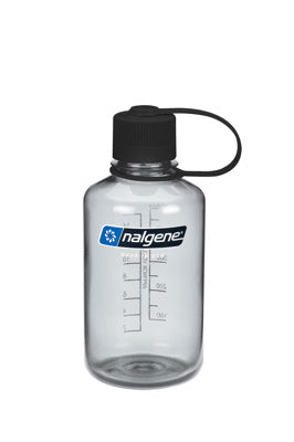 Nalgene 16oz / 0.5L Sustain Narrow Mouth Bottle - Grey