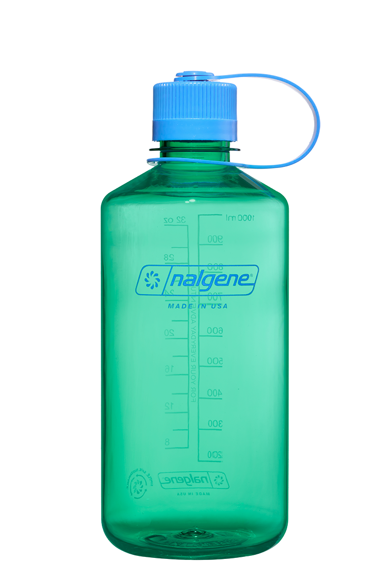 Nalgene 32oz / 1L Sustain Narrow Mouth Bottle - Pastel Green