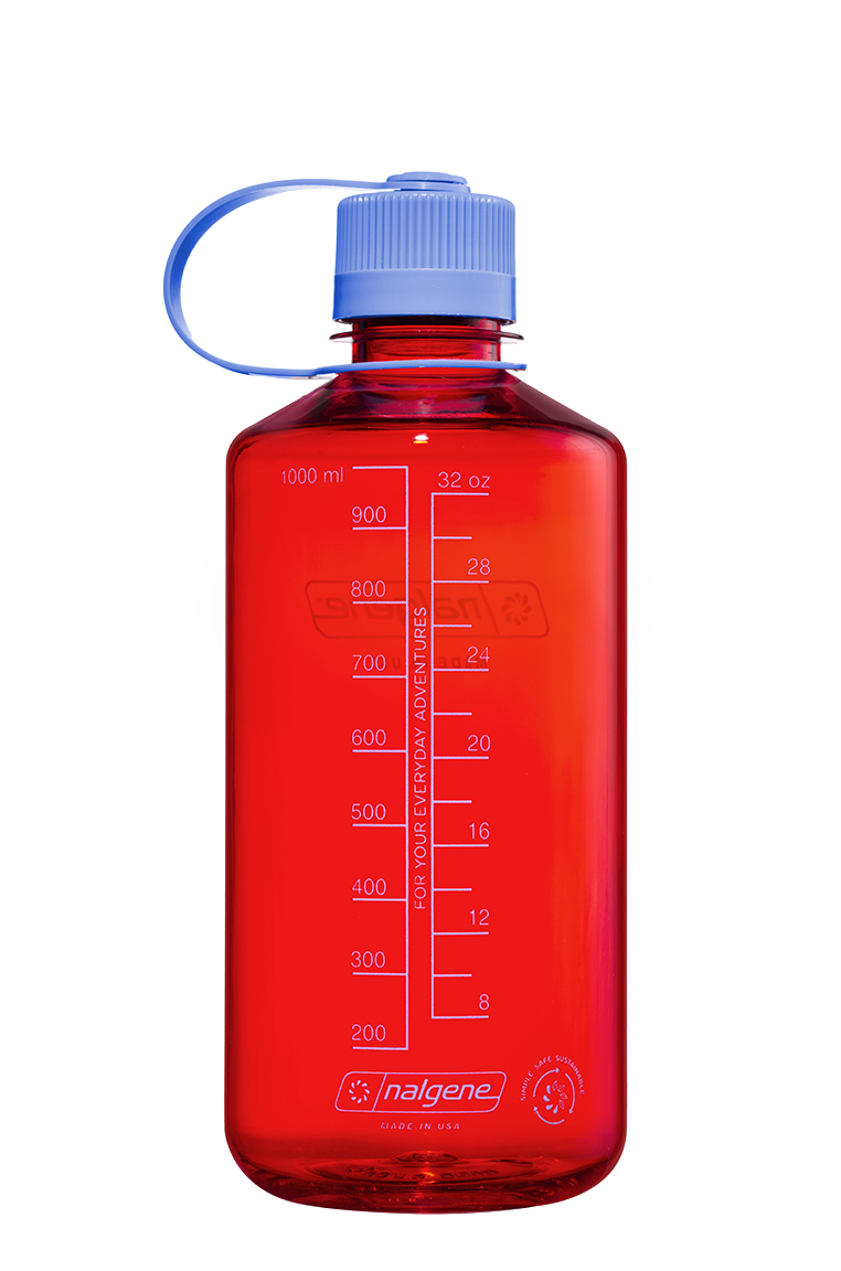 Nalgene 32oz / 1L Sustain Narrow Mouth Bottle - Marmalade