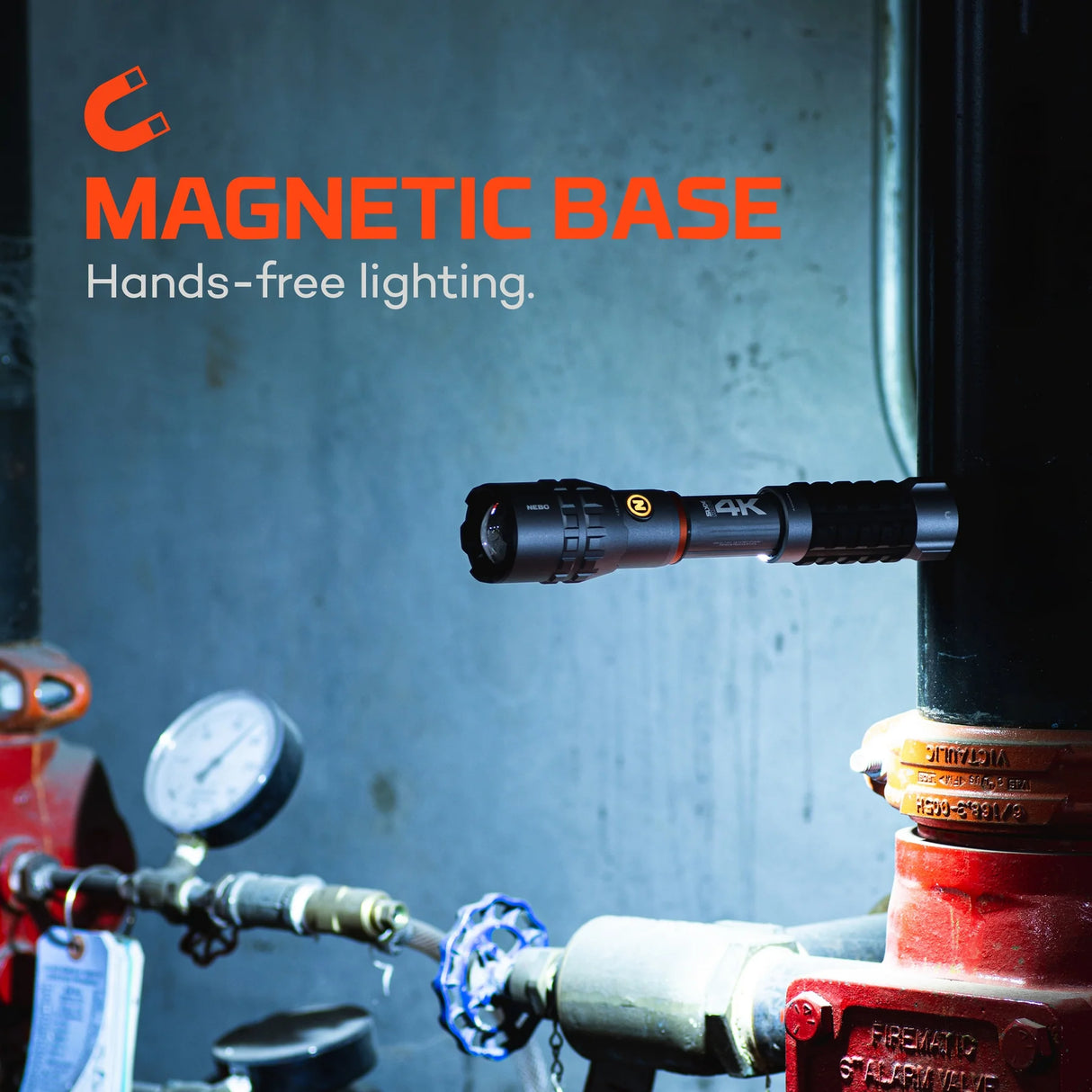 Nebo Slyde King 4K Flashlight for Work Lighting