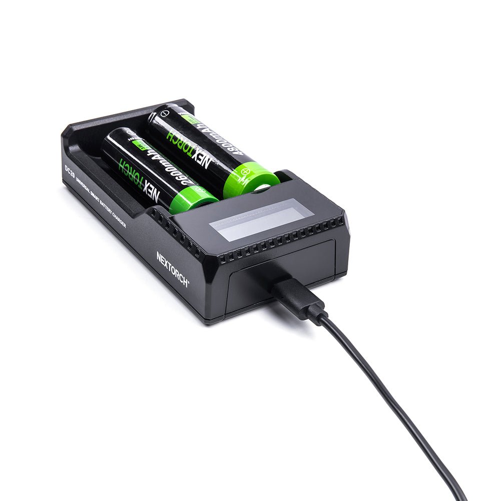 Nextorch DC20 Dual Slot Universal Smart Battery Charger