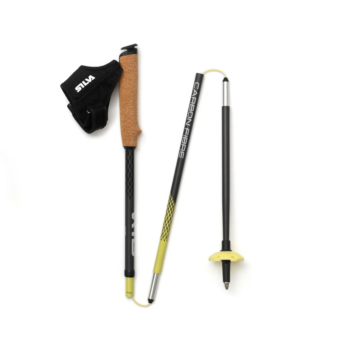 Silva Running Carbon Poles Z Fixed 115cm