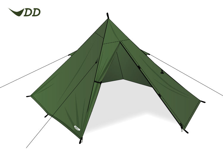 DD Hammocks SuperLight - XL - Pyramid Tent