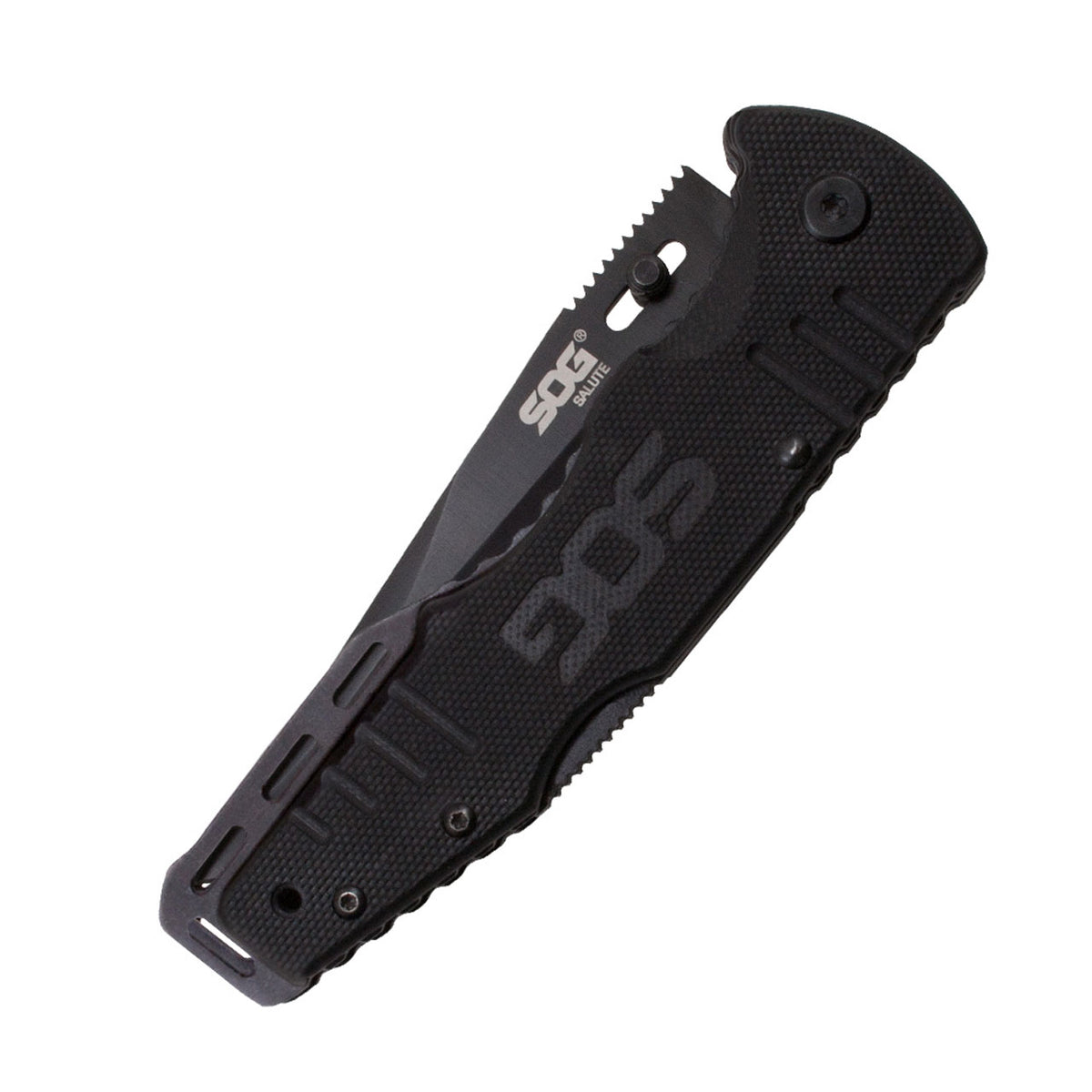 SOG Salute Black Folding Knife