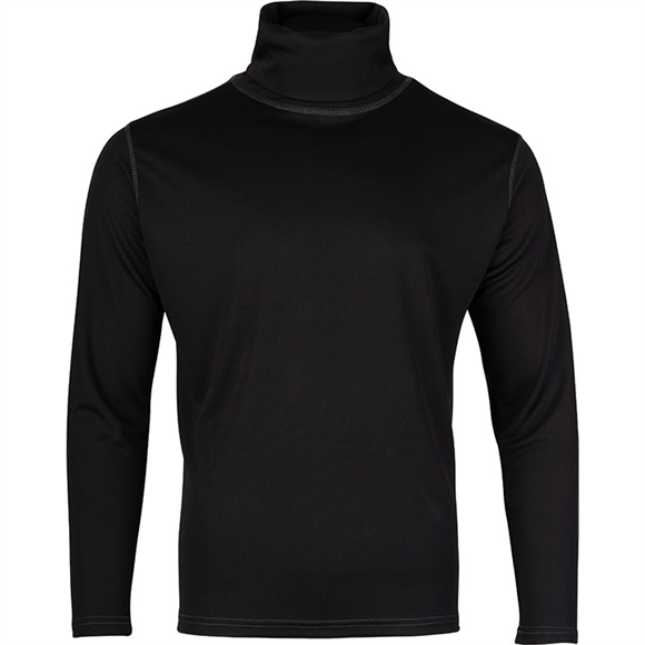 Viper Tactical Roll Neck Top Black