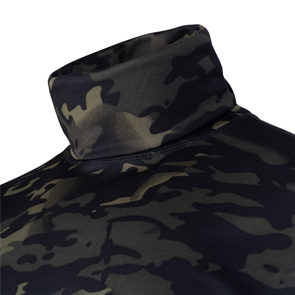 Viper Tactical Roll Neck Top V-Cam Black