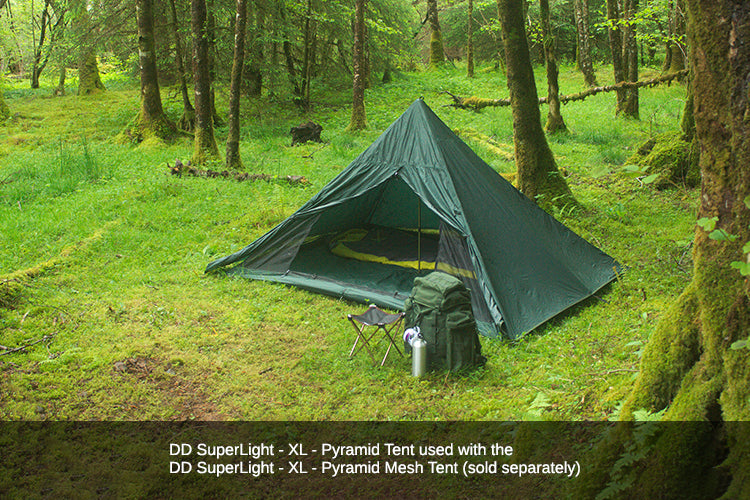 DD Hammocks SuperLight - XL - Pyramid Mesh Tent