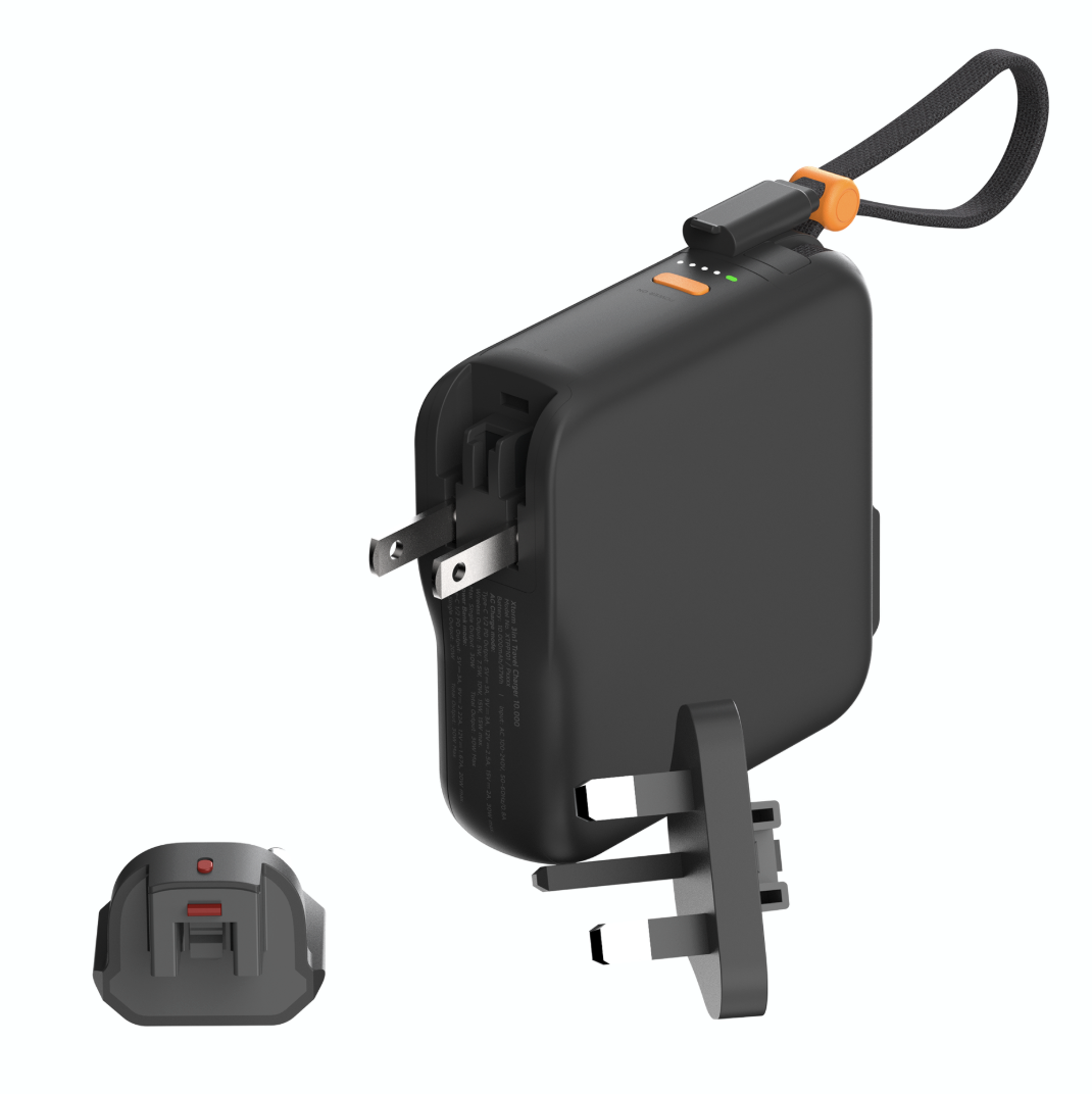 Xtorm TravelPro 30W 3in1 Travel Charger 10.000 - Charcoal Black