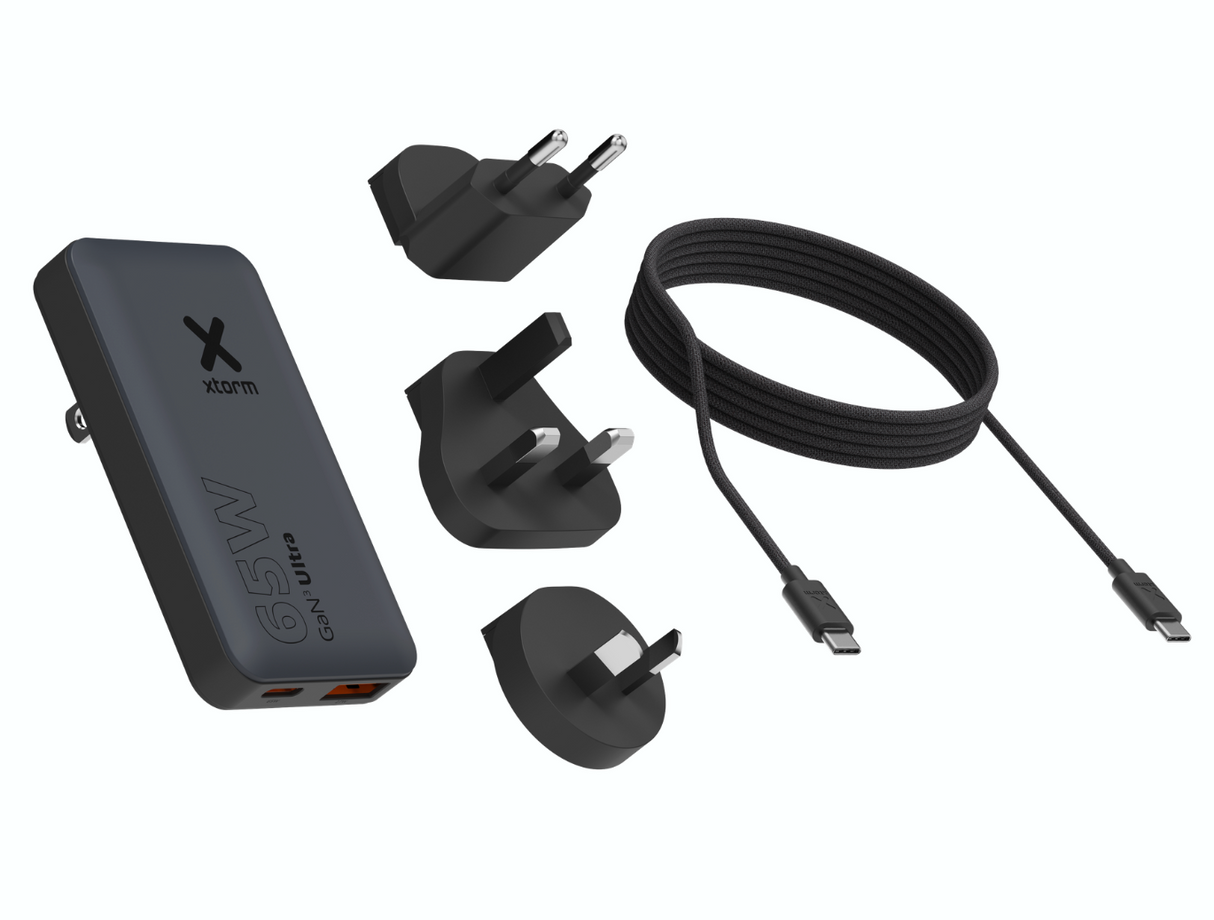 Xtorm Xtorm Fast Travel Charger (65W) + Cable + Essentials Bag