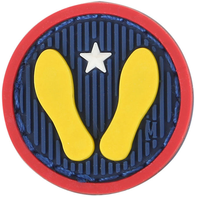 Maxpedition Yellow Footprints Full Colour Patch