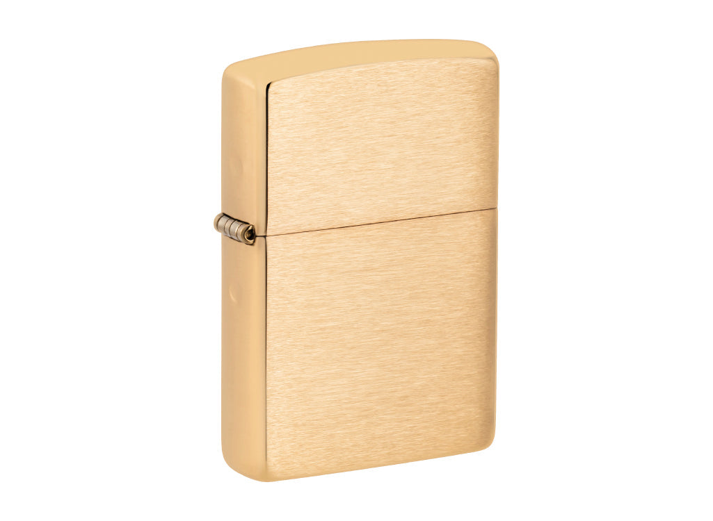 Zippo Classic Brushed Brass Lighter