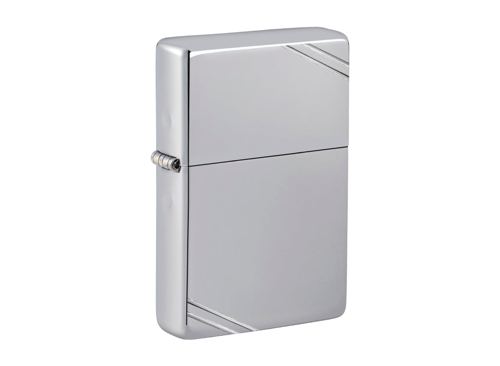 Zippo High Polish Chrome Vintage Lighter