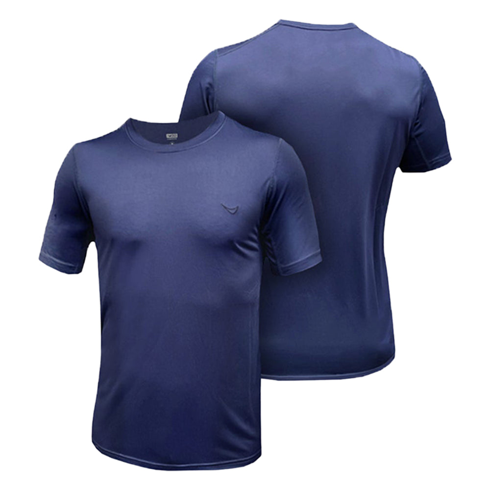 DD Hammocks Ascent Quick-Dry T-Shirt - Athletic Fit - Atlantic Blue