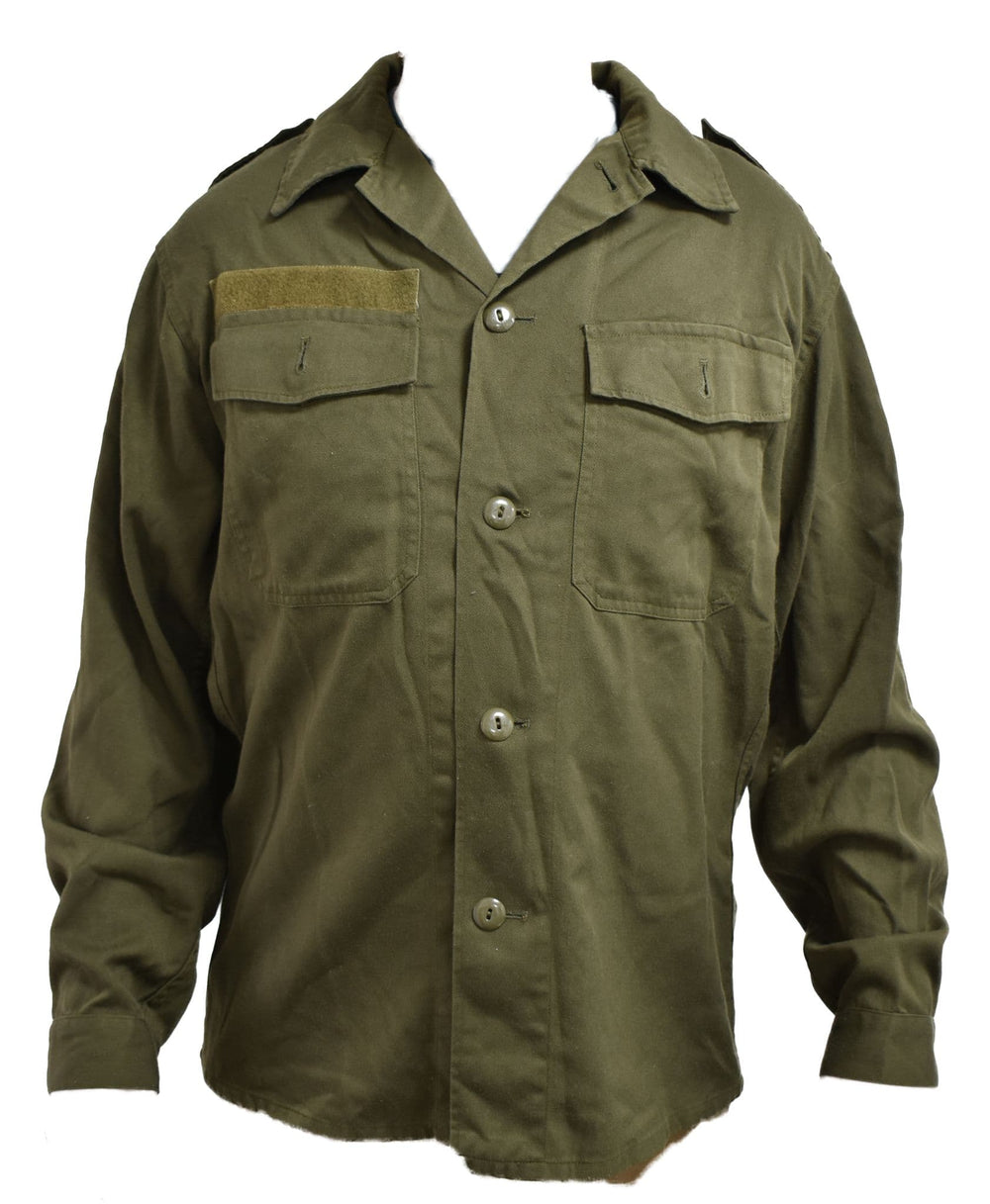 Austrian Military Heavyweight Olive Green Shirt