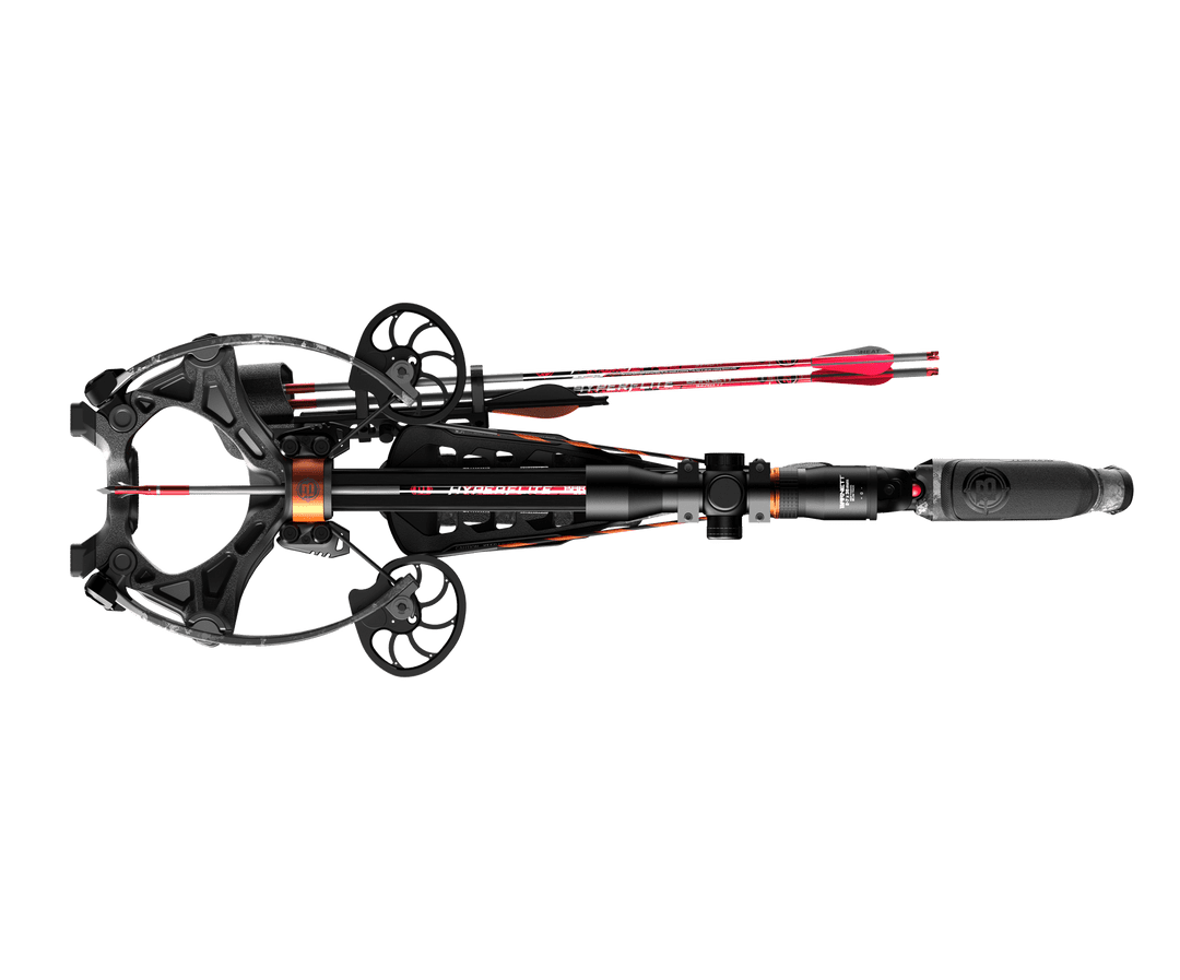 Barnett Hyper Raptor BCX Compound Crossbow Kit with 2-7 x 32 Illuminated Reticle Scope