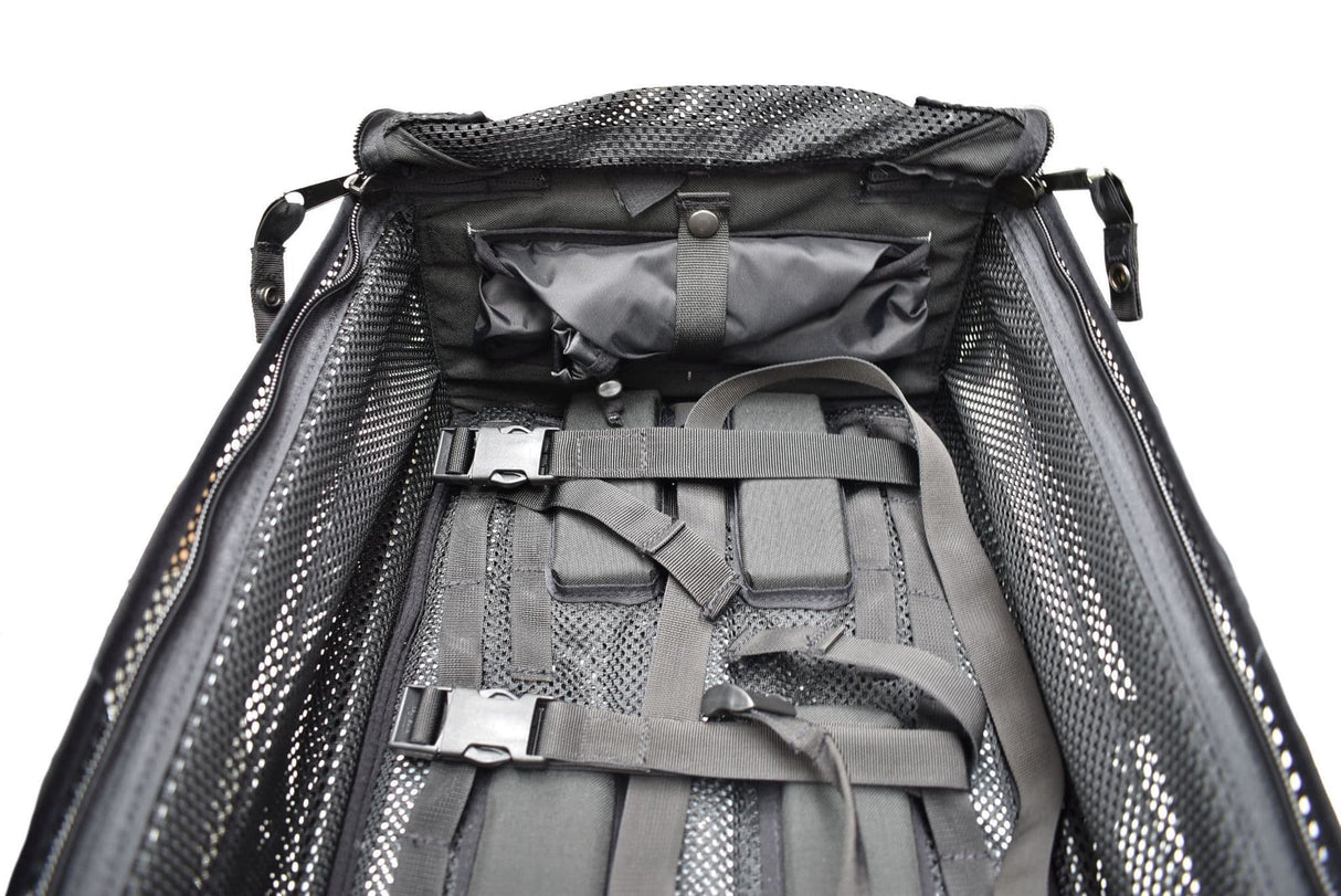 British Military Black Ceremonial Radio Pack Bergen