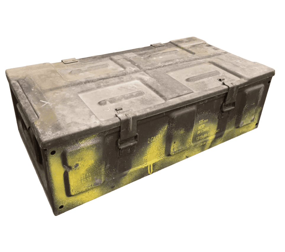 British Military C374 Large Metal Ammo Box