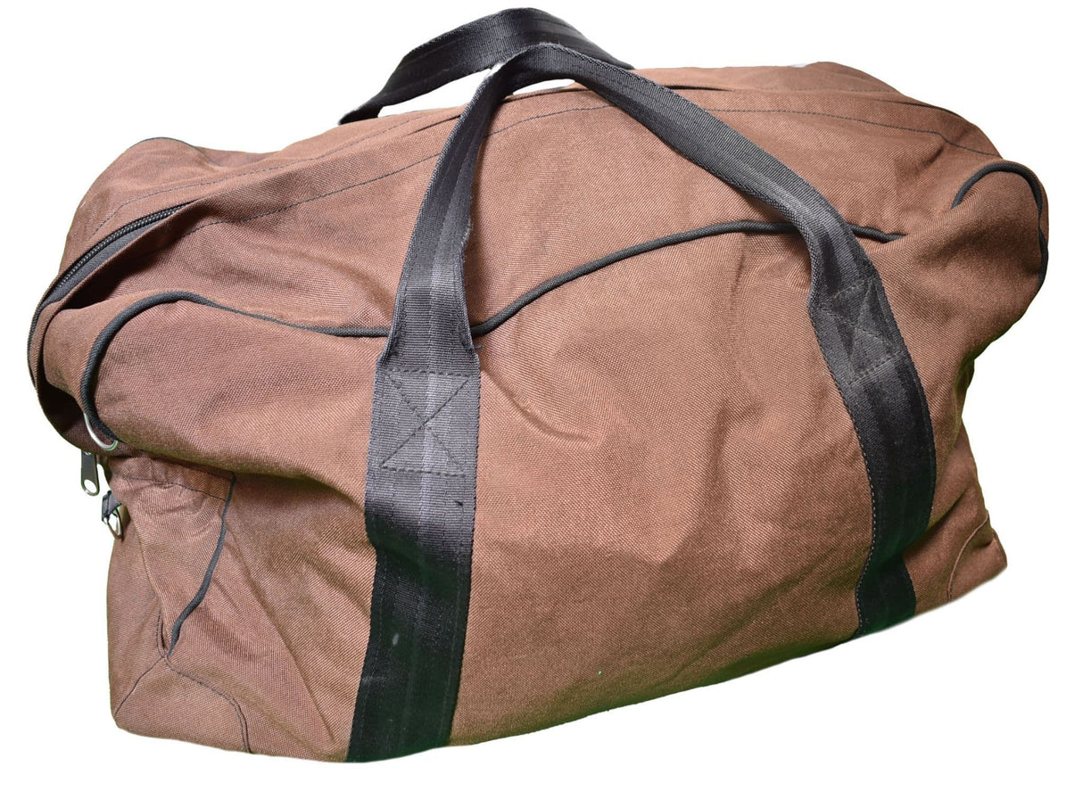 British Military Heavy Duty Canvas Holdall - Brown