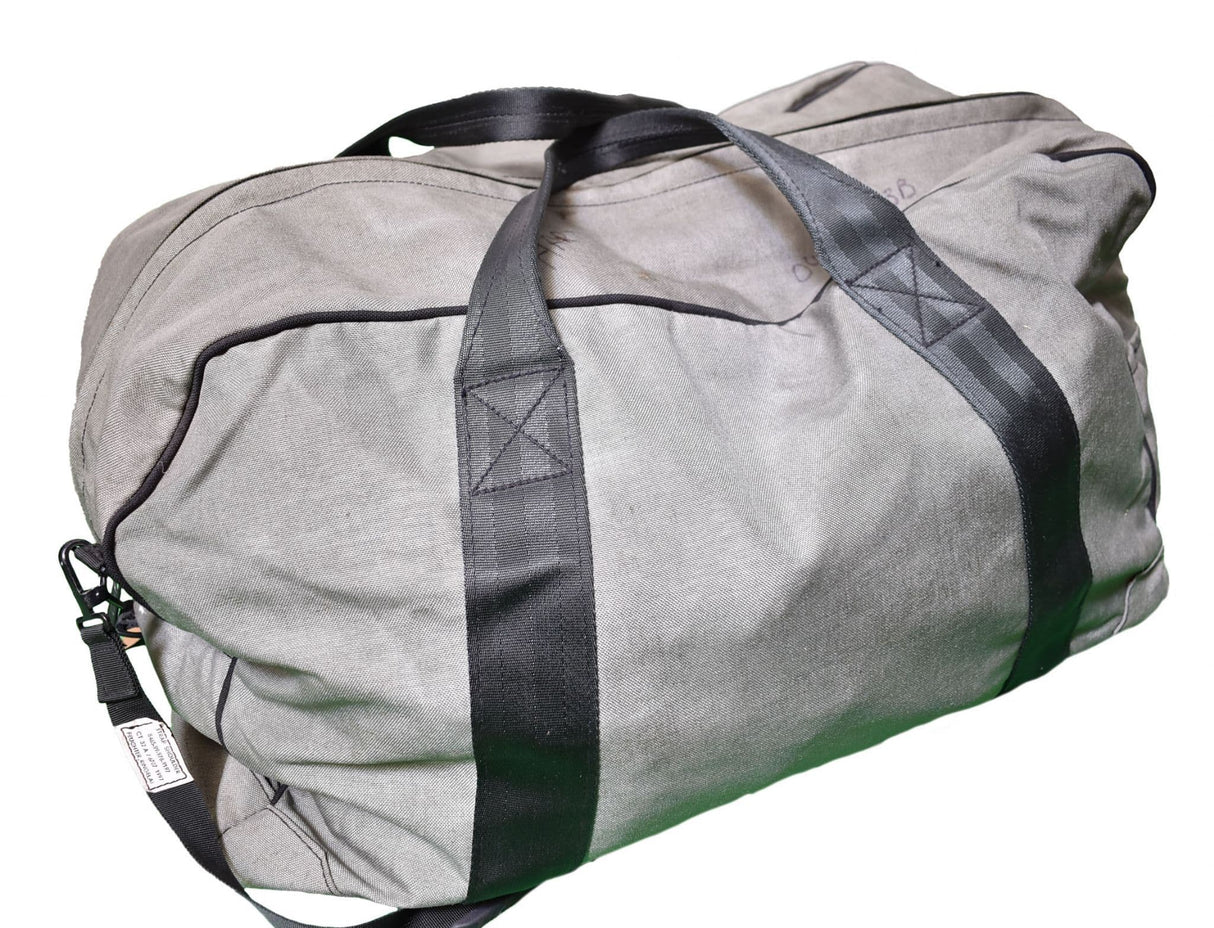 British Military Heavy Duty Canvas Holdall - Grey