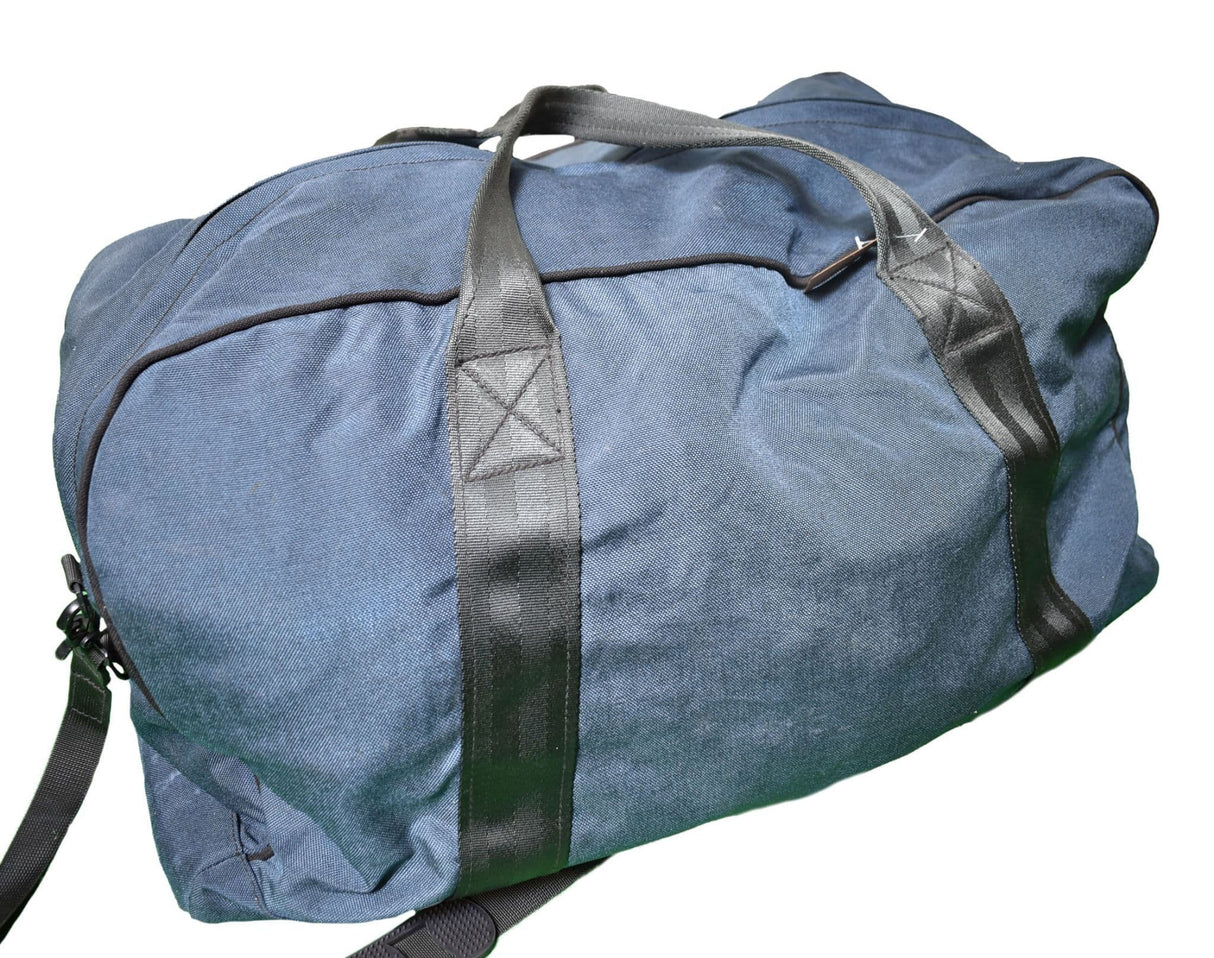 British Military Heavy Duty Canvas Holdall - Navy Blue