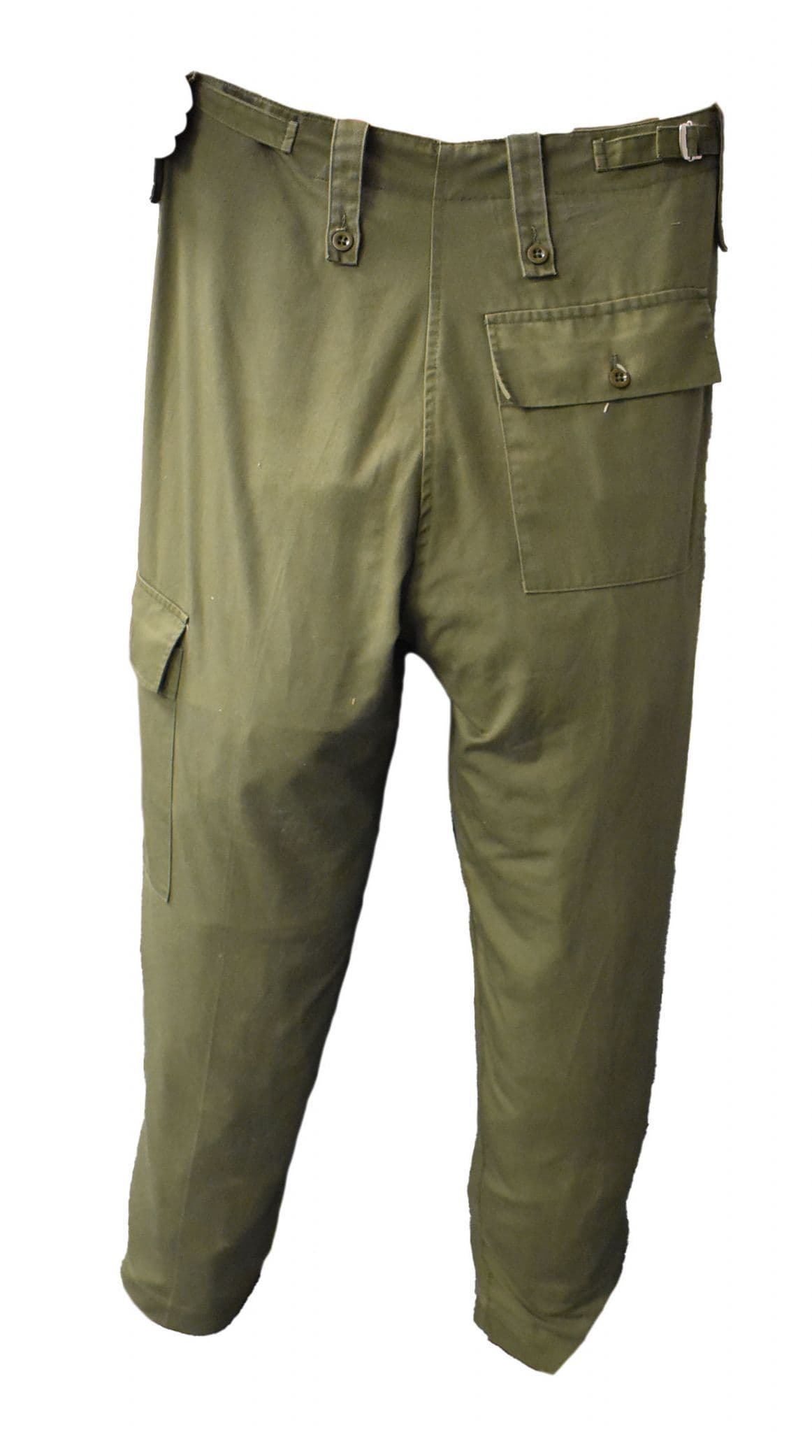 British Military Lightweight Olive Green General Service Work Trousers