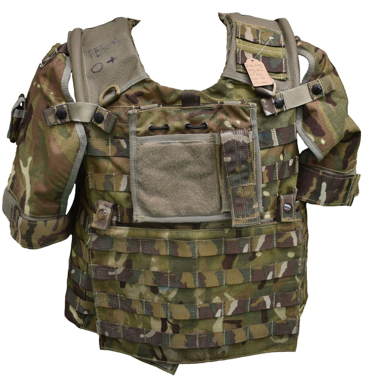 British Military Osprey MK4A MTP Body Armour Vest With Sleeves