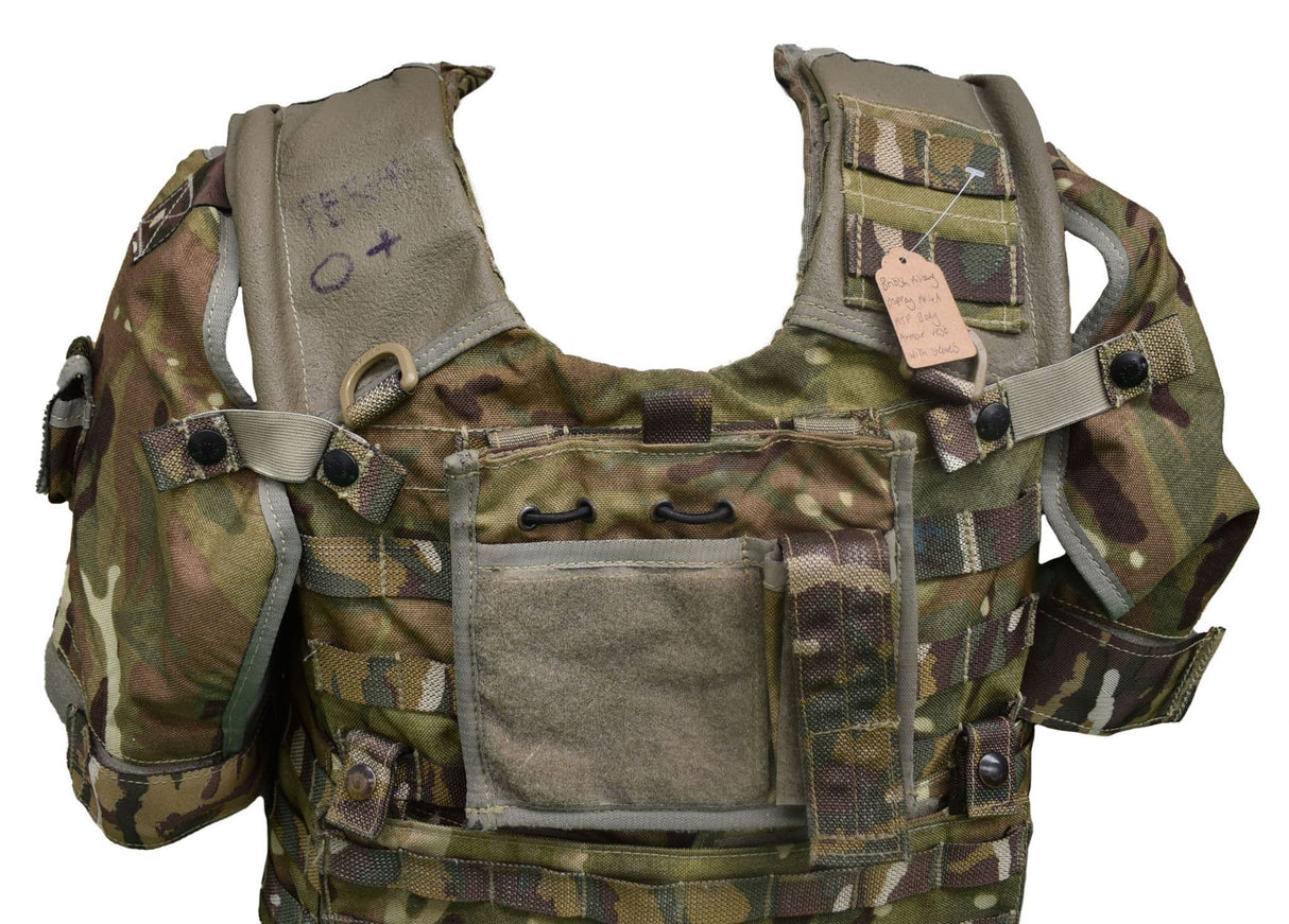 British Military Osprey MK4A MTP Body Armour Vest With Sleeves