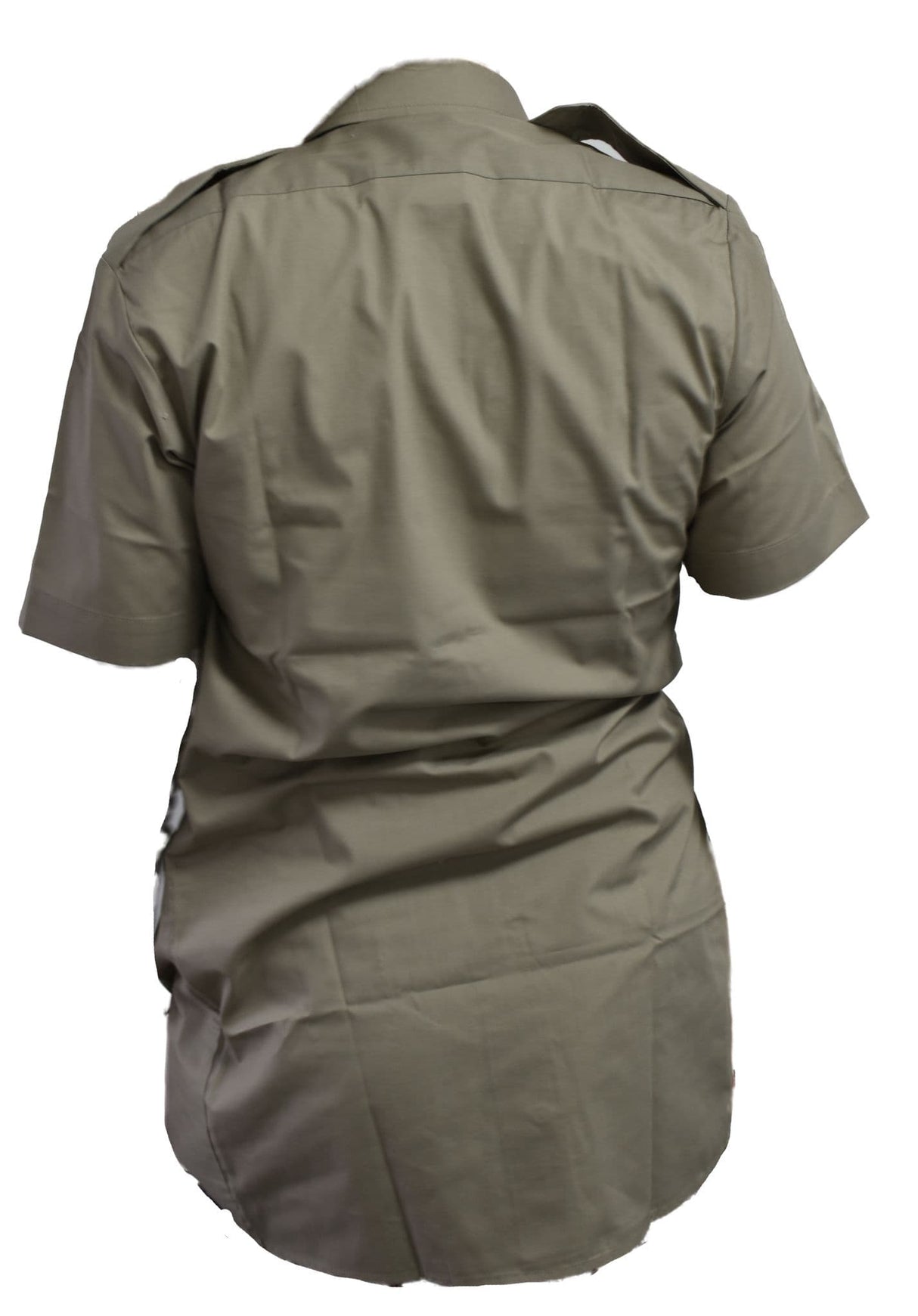 British Military Surplus Men's Short Sleeve Shirt - Stone Brown