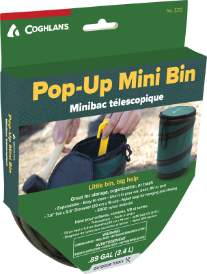 Coghlan's Pop Up Mini Bin