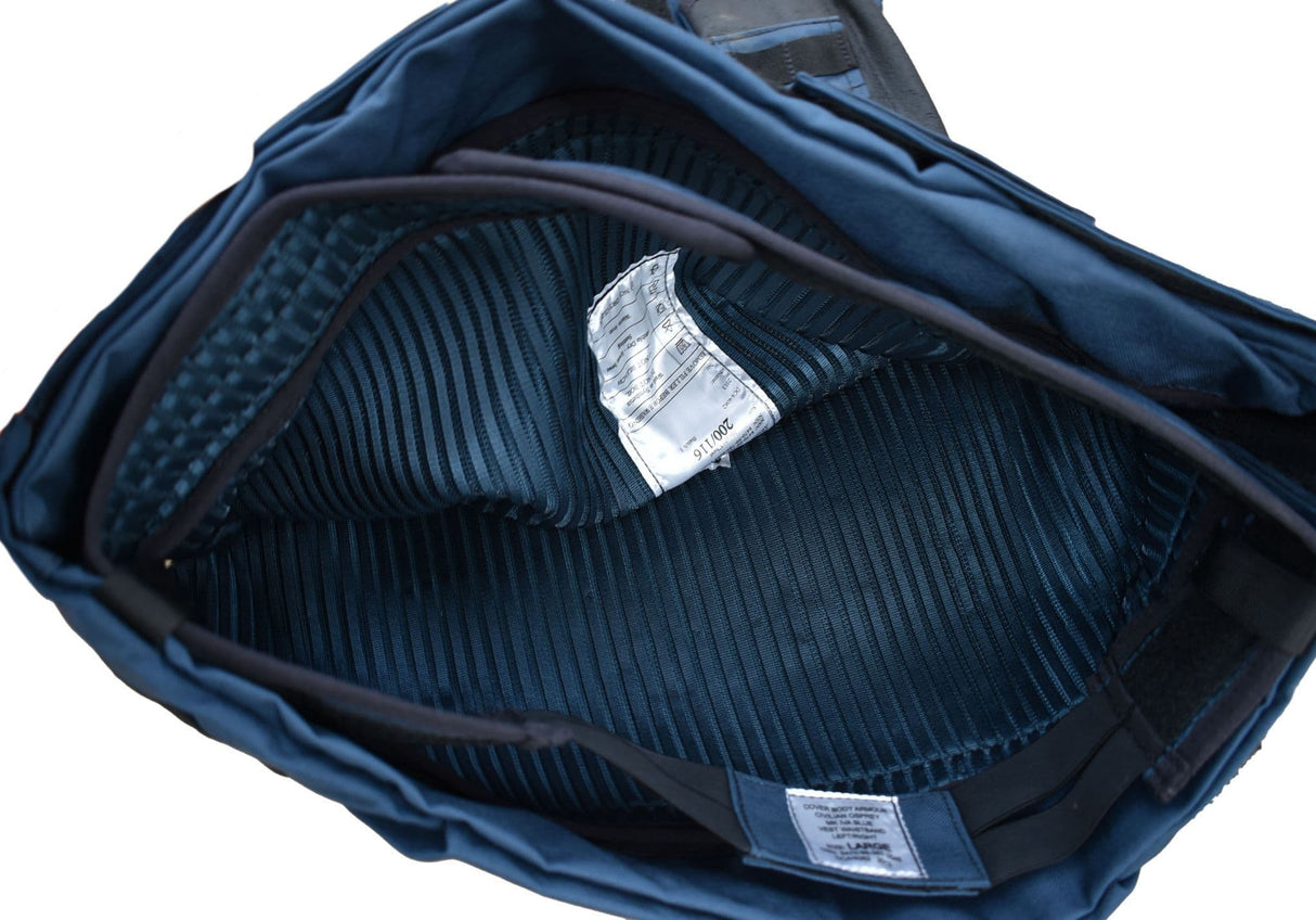 CQC Osprey MK4A Blue Civilian Body Armour Complete Set - Brand New