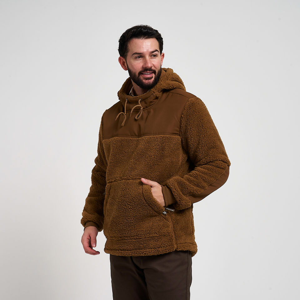 Jack Pyke Sherpa Fleece Hoodie Gen 2 - Camel