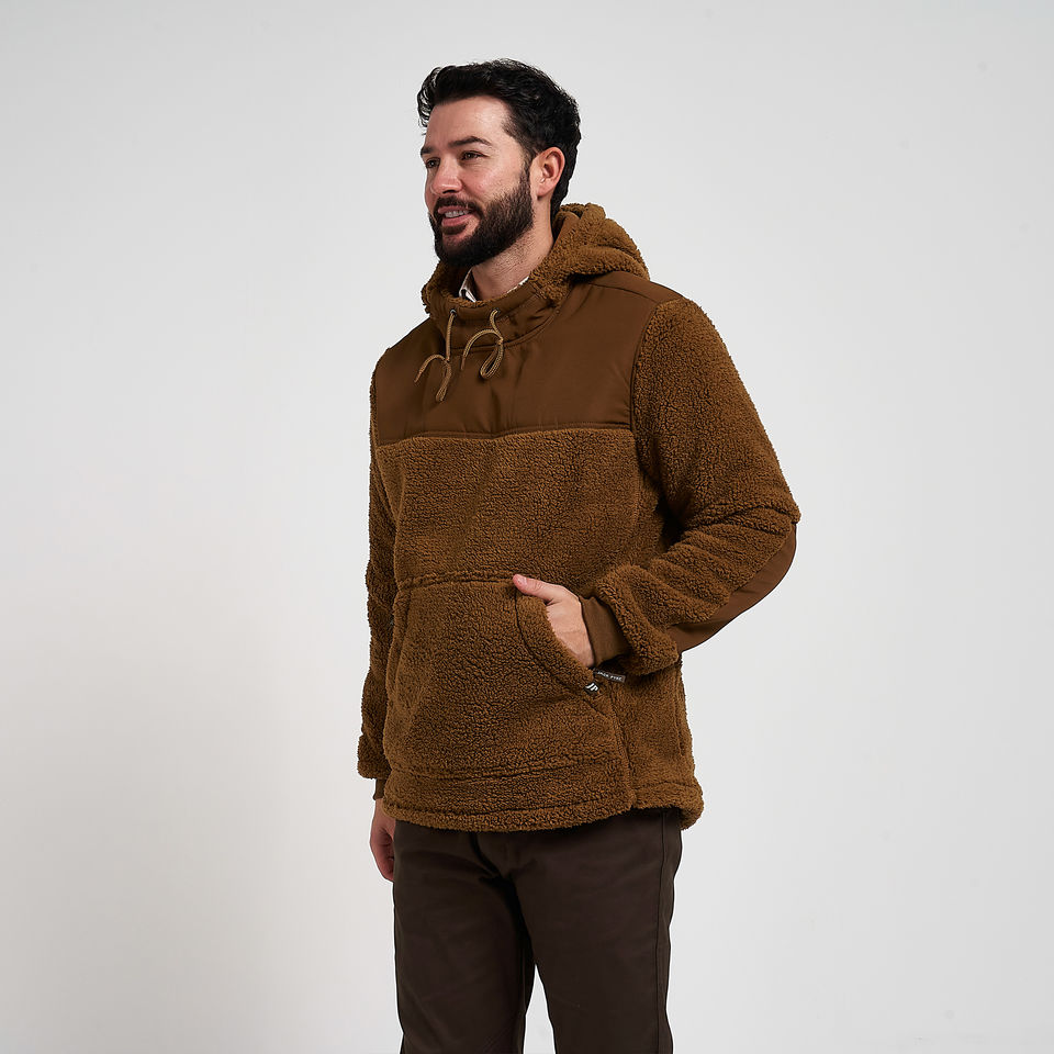 Jack Pyke Sherpa Fleece Hoodie Gen 2 - Camel