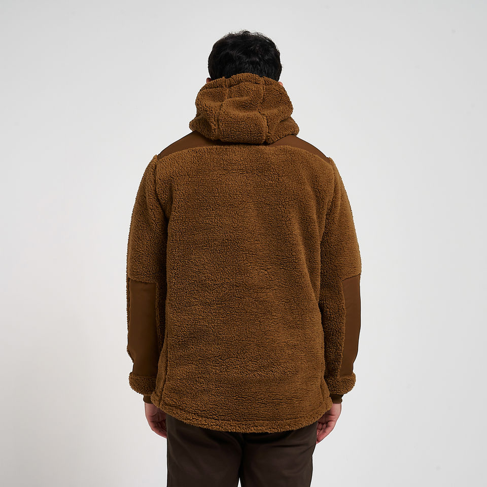 Jack Pyke Sherpa Fleece Hoodie Gen 2 - Camel