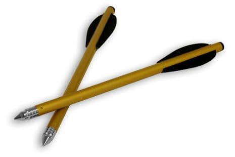 EK Archery 6.5" Aluminium Pistol Crossbow Bolts - 10pk