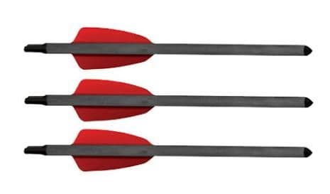 EK Archery 7.5" Cobra R9 Carbon Pistol Crossbow Bolts - 10pk