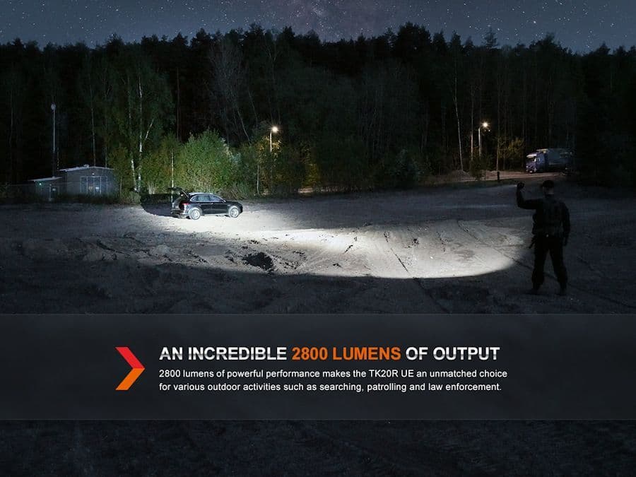 Fenix TK20R UE 2800 Lumen Tactical Torch