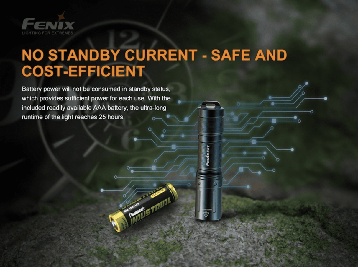 Fenix Torches E01 V2.0 100 Lumen Keychain Torch