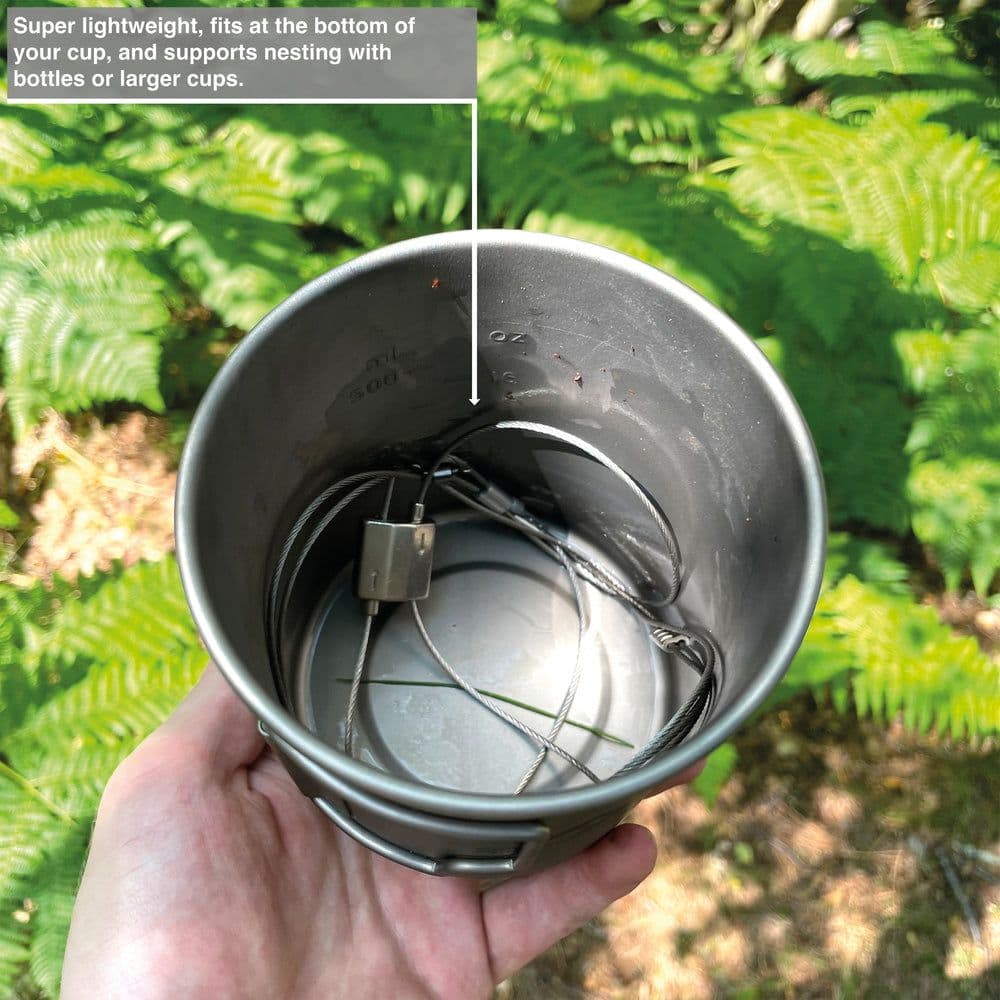 Forest Fundamentals The Trailgrip L Adjustable Pot & Cup Hangers