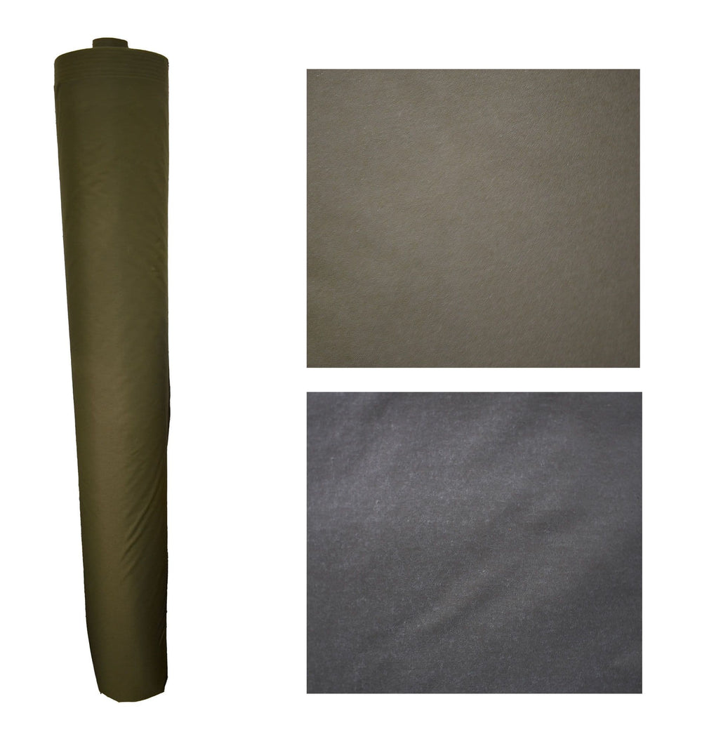 Genuine Danish Military Hydrophobic Waterproof Olive Poly/Cotton Fabric Roll