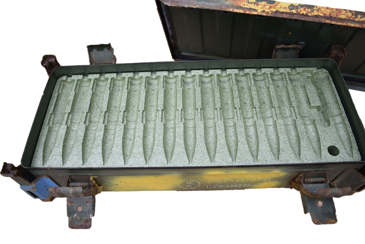 German Army 27mm Cannon Euro Fighter Ammo Box