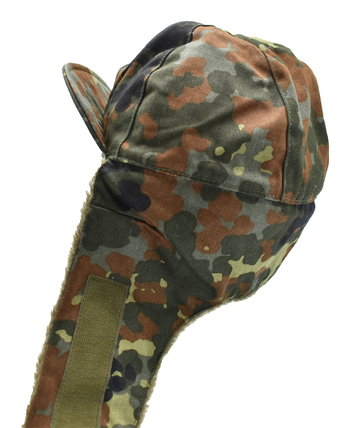 German Military Flecktarn Camouflage Winter Hat