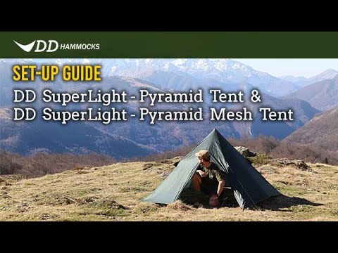 DD Hammocks SuperLight - Pyramid - Mesh Tent