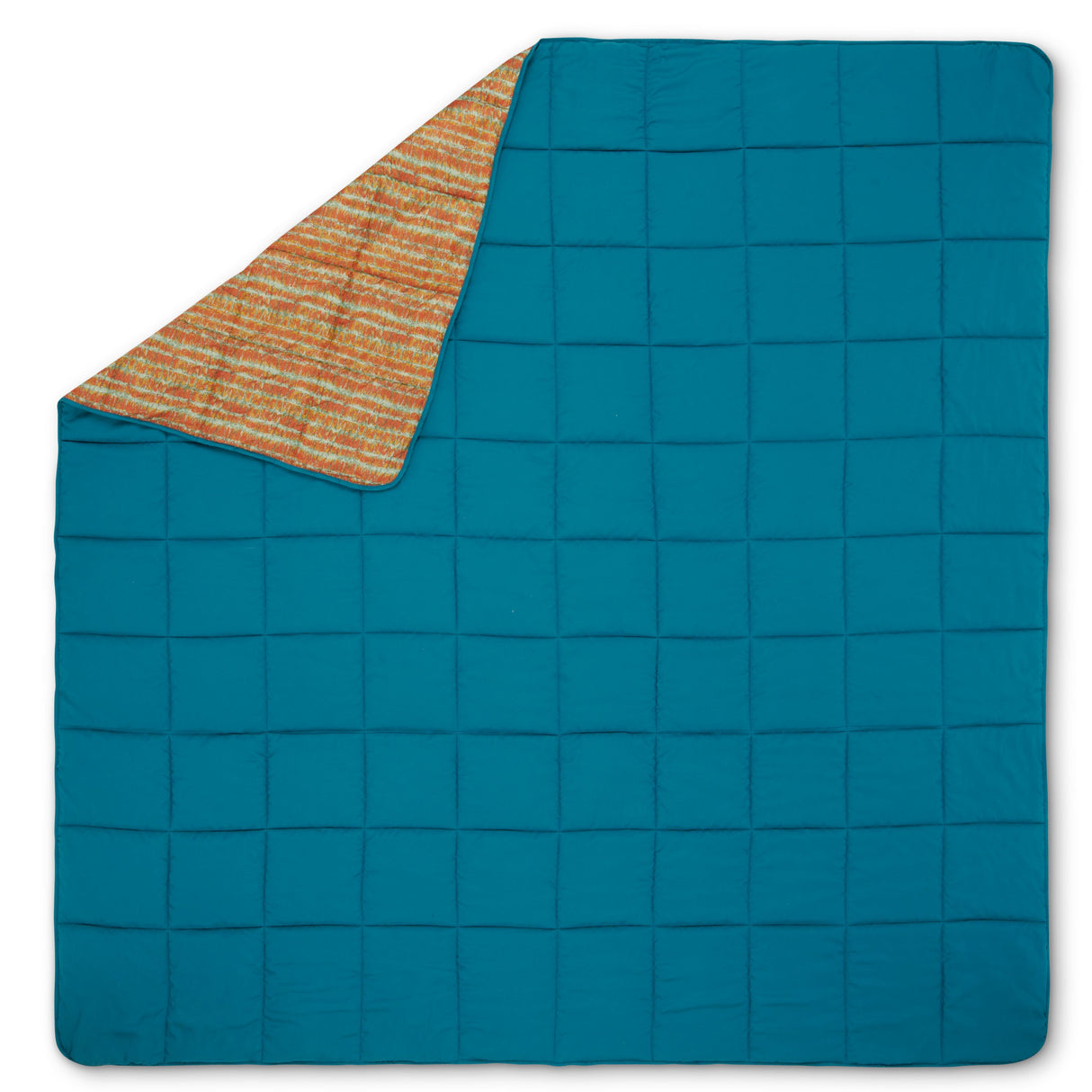 Kelty Biggie Blanket - Stormy Blue / Melted Stripes