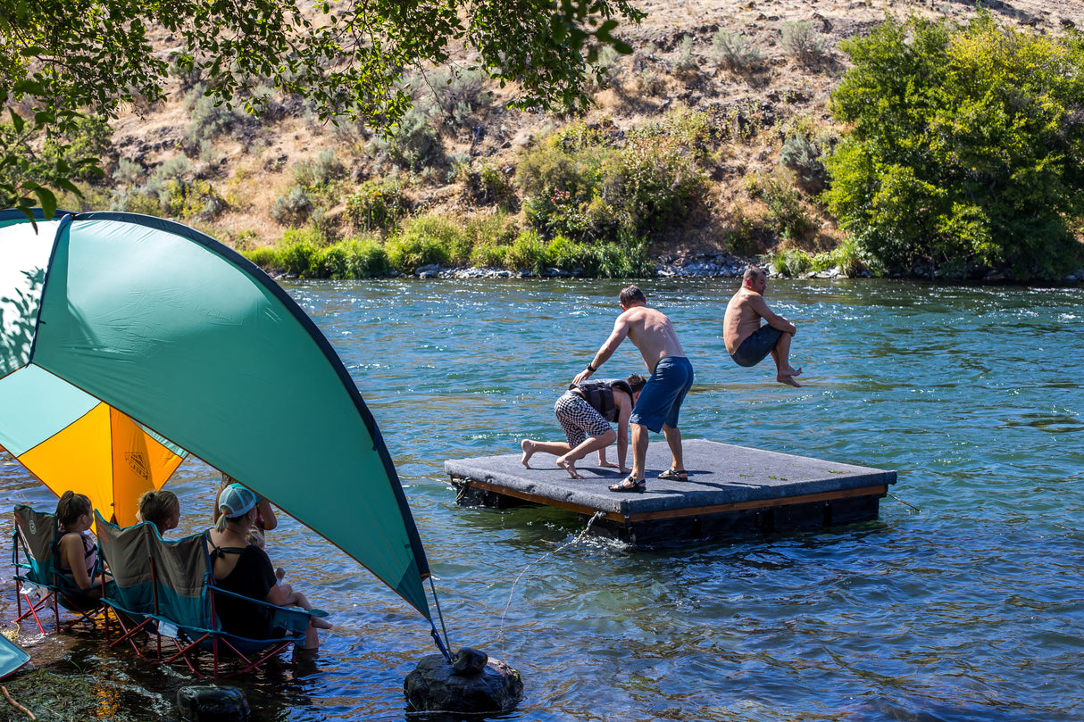 Kelty Sunshade with Side Wall Tent - Fallen Rock/Hydro