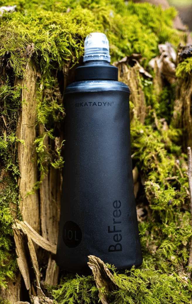 Katadyn BeFree Water Filtration System Bottle 1.0L - Black Edition