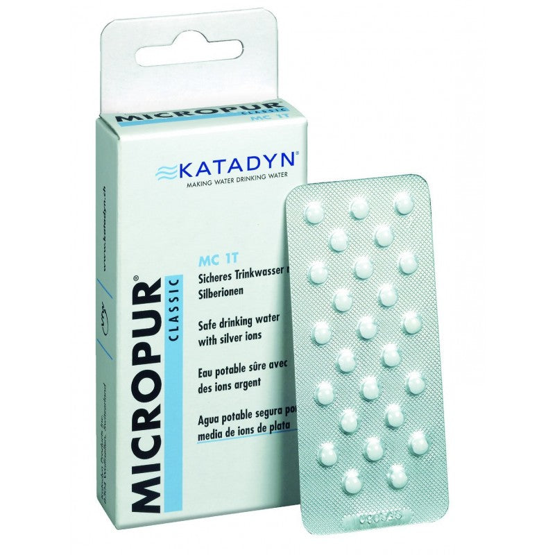 Katadyn Micropur Classic MC 1T Tablets - Pack Of 100