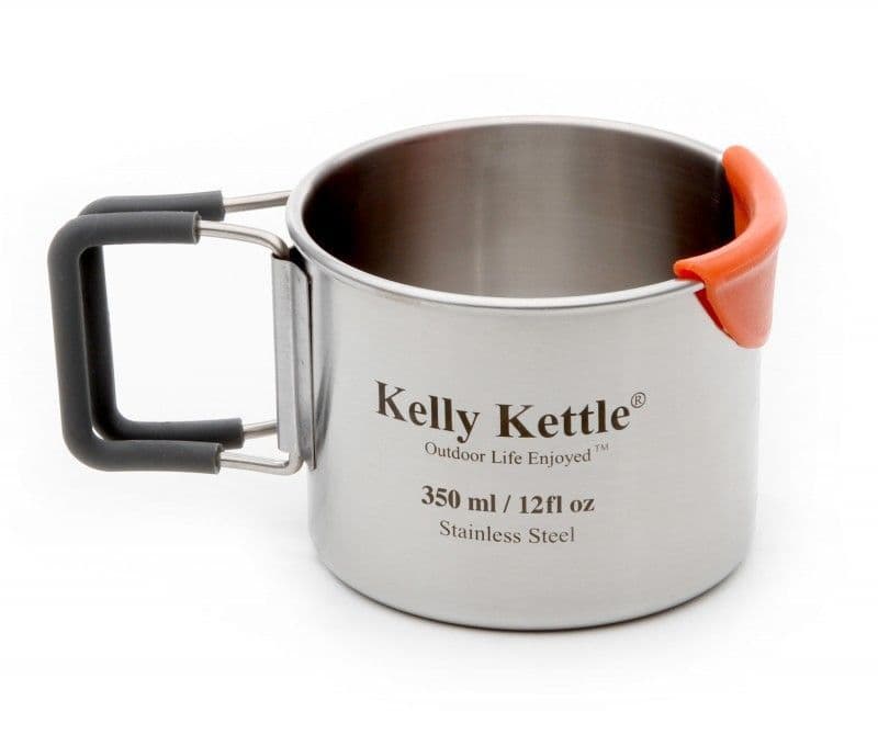 Kelly Kettle Stainless Steel Trekker Complete Kit - For the Solo Camper