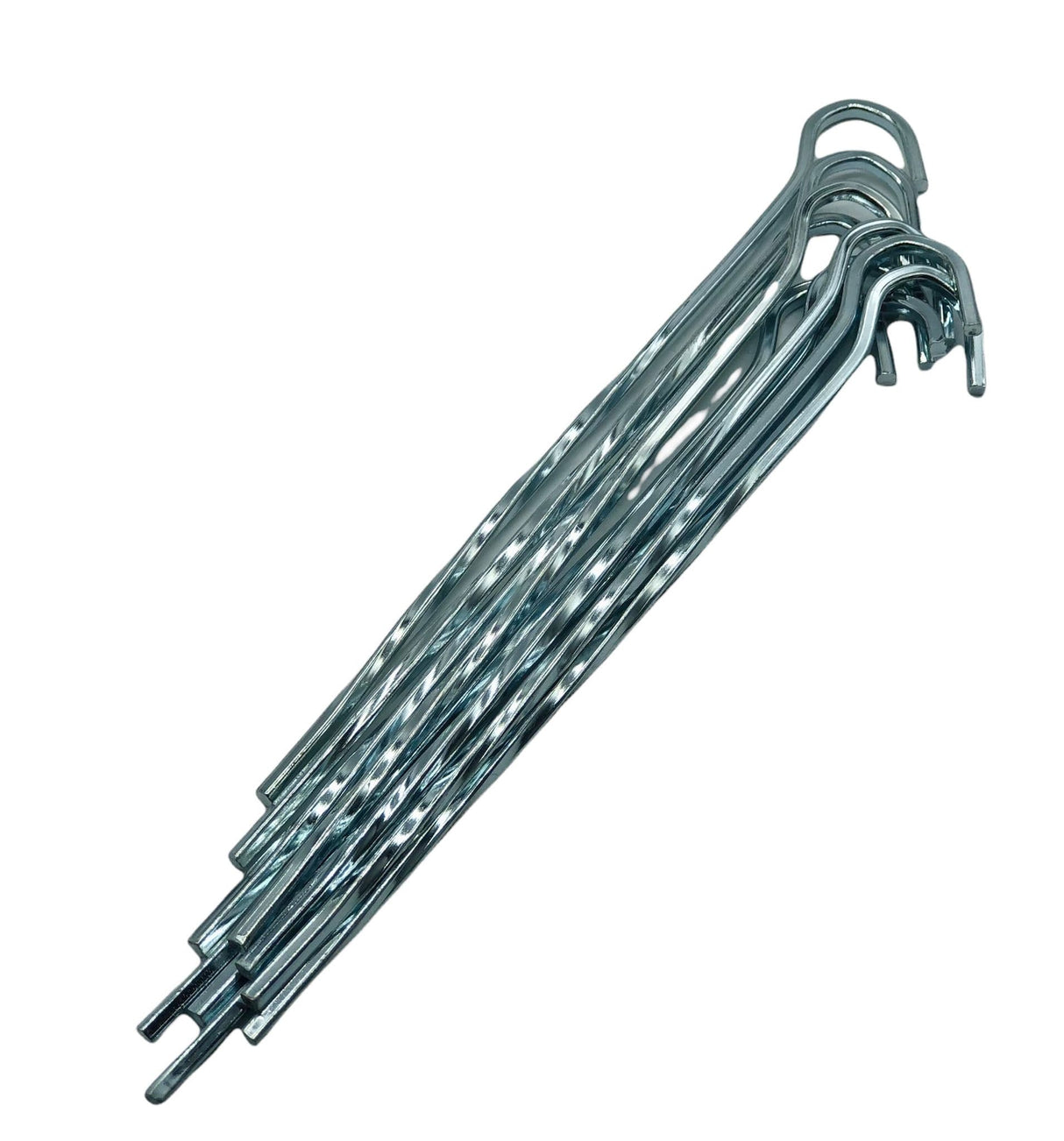 Kombat UK 175mm Steel Tent Pegs - 10pk